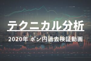 2020年 ポン円過去検証動画 vol.7 / コロナショックもテクニカルで紐解く。パニック相場も冷静に。