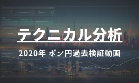 2020年 ポンド円過去検証動画 vol.11 / 調整3波の狙い方